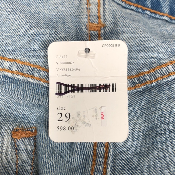 Free People Vixen Cigarette Jean Size 32, 29 - Picture 5 of 7